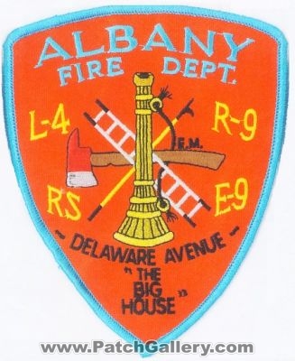 Albany Fire Department Engine 9 Ladder 4 Rescue 9 Rescue Squad (New York)
Thanks to lazyslug for this scan.
Keywords: dept. e-9 e9 l-4 l4 r-9 r9 rs delaware avenue the big house