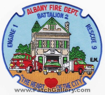 Albany Fire Department Engine 1 Rescue 9 Battalion 2 (New York)
Thanks to lazyslug for this scan.
Keywords: dept.