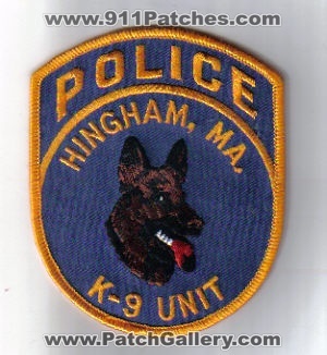 Hingham Police K-9 Unit (Massachusetts)
Thanks to Cgatto01 for this scan.
Keywords: k9 ma.
