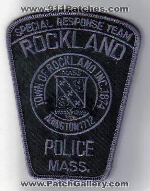Rockland Police Special Response Team (Massachusetts)
Thanks to Cgatto01 for this scan.
Keywords: town of mass.