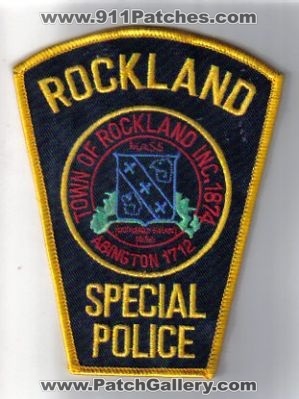 Rockland Special Police (Massachusetts)
Thanks to Cgatto01 for this scan.
Keywords: town of