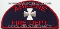 Abilene Fire Department (Texas)
Thanks to Henrik for this scan.
Keywords: dept.