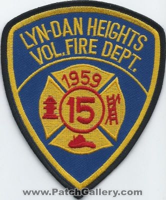 Lyn-Dan Heights Volunteer Fire Department 15 (Virginia)
Thanks to Walts Patches for this scan.
Keywords: lyndan vol. dept.