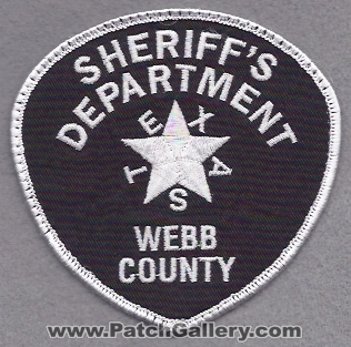 Webb County Sheriff's Department (Texas)
Thanks to lmorales for this scan.
Keywords: sheriffs dept.