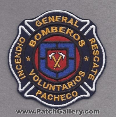 Bomberos Voluntarios Fire (Argentina)
Thanks to lmorales for this scan.
Keywords: incendio general rescate pacheco