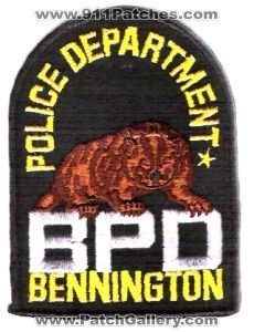 Bennington Police Department (Nebraska)
Thanks to mhunt8385 for this scan.
Keywords: bpd