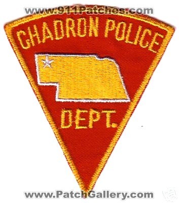 Chadron Police Department (Nebraska)
Thanks to mhunt8385 for this scan.
Keywords: dept.
