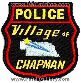 Chapman Police Department (Nebraska)
Thanks to mhunt8385 for this scan.
Keywords: village of