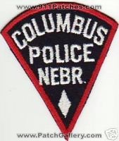 Columbus Police (Nebraska)
Thanks to mhunt8385 for this scan.
Keywords: nebr.