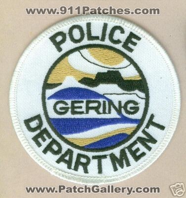Gering Police Department (Nebraska)
Thanks to mhunt8385 for this scan.
