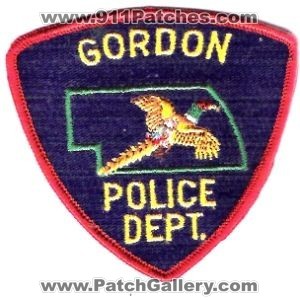 Gordon Police Department (Nebraska)
Thanks to mhunt8385 for this scan.
Keywords: dept.