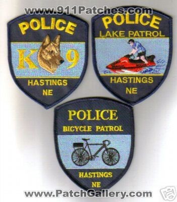Hastings Police Department Bicycle Patrol Lake Patrol K-9 (Nebraska)
Thanks to mhunt8385 for this scan.
Keywords: dept. k9