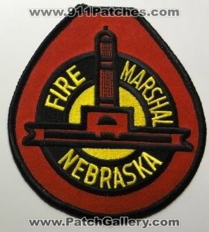 Nebraska State Fire Marshal (Nebraska)
Thanks to mhunt8385 for this scan.
