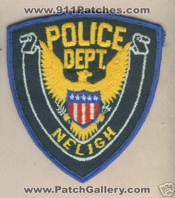 Neligh Police Department (Nebraska)
Thanks to mhunt8385 for this scan.
Keywords: dept.