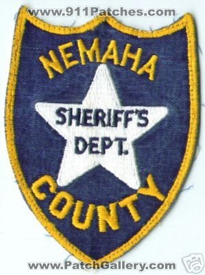 Nemaha County Sheriff's Department (Nebraska)
Thanks to mhunt8385 for this scan.
Keywords: sheriffs dept.
