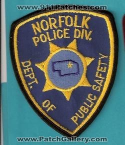 Norfolk Police Department Division (Nebraska)
Thanks to mhunt8385 for this scan.
Keywords: dept. div. of public safety dps