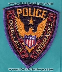 Ogallala Police Department (Nebraska)
Thanks to mhunt8385 for this scan.
Keywords: dept.