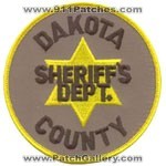 Dakota County Sheriff's Department (Nebraska)
Thanks to mhunt8385 for this scan.
Keywords: sheriffs dept.