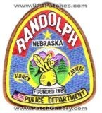 Randolph Police Department (Nebraska)
Thanks to mhunt8385 for this scan.
Keywords: dept.