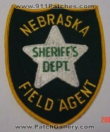 Nebraska Sheriff's Department Field Agent (Nebraska)
Thanks to mhunt8385 for this picture.
Keywords: sheriffs dept.