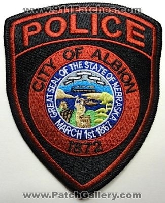 Albion Police Department (Nebraska)
Thanks to mhunt8385 for this picture.
Keywords: dept. city of