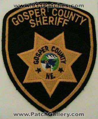 Gosper County Sheriff (Nebraska)
Thanks to mhunt8385 for this scan.
