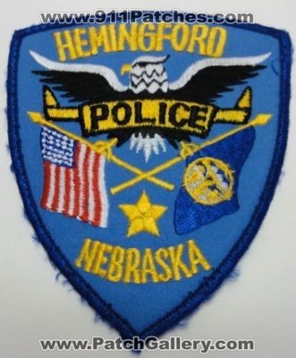 Hemingford Police Department (Nebraska)
Thanks to mhunt8385 for this picture.
Keywords: dept.