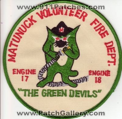 Matunuck Volunteer Fire Department Engine 17 Engine 18 (Rhode Island)
Thanks to captsnug1 for this scan.
Keywords: dept.