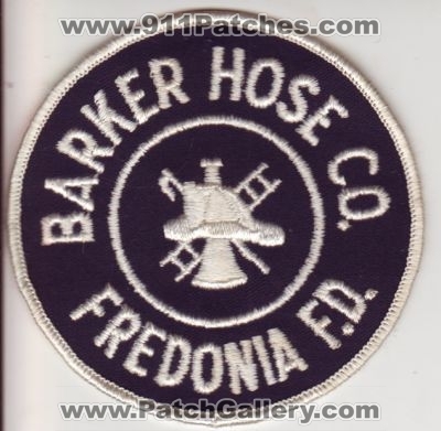 Fredonia Fire Department Barker Hose Company (New York)
Thanks to captsnug1 for this scan.
Keywords: dept. co. f.d. fd