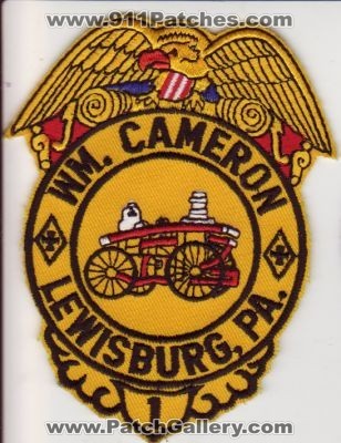 Lewisburg Fire Department WM Cameron (Pennsylvania)
Thanks to captsnug1 for this scan.
Keywords: dept. pa. wm.