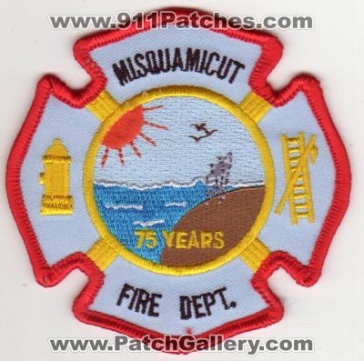 Misquamicut Fire Department 75 Years (Rhode Island)
Thanks to captsnug1 for this scan.
Keywords: dept.