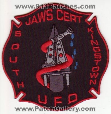 Union Fire District South Kingstown Jaws Certified (Rhode Island)
Thanks to captsnug1 for this scan.
Keywords: ufd