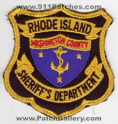 Washington County Sheriff's Department (Rhode Island)
Thanks to captsnug1 for this scan.
Keywords: sheriffs dept.
