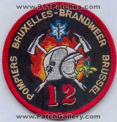 Brussel Fire Battalion 12 (Belgium)
Thanks to Stijn.Annaert for this scan.
