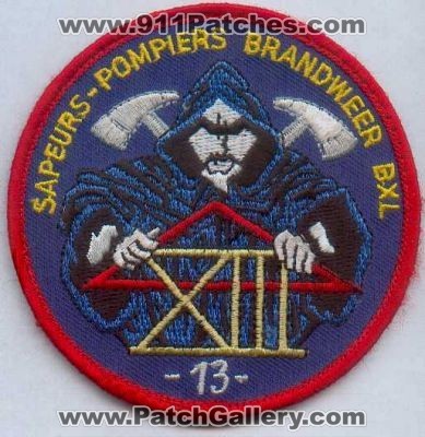 Brussel Fire Battalion 13 (Belgium)
Thanks to Stijn.Annaert for this scan.
