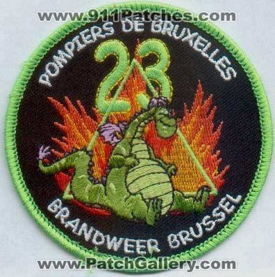 Brussel Fire Battalion 23 (Belgium)
Thanks to Stijn.Annaert for this scan.
