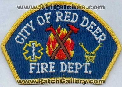 Red Deer Fire Department (Canada)
Thanks to Stijn.Annaert for this scan.
Keywords: city of dept.