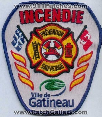 Ville de Gatineau Fire (Canada)
Thanks to Stijn.Annaert for this scan.
