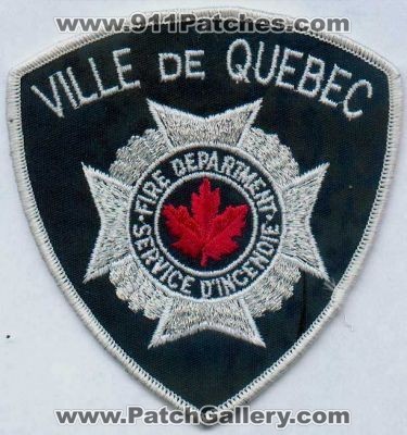 Ville de Quebec Fire Department (Canada QC)
Thanks to Stijn.Annaert for this scan.
Keywords: dept.