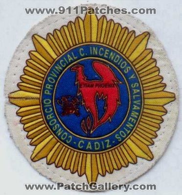 Cadiz Fire (Spain)
Thanks to Stijn.Annaert for this scan.
