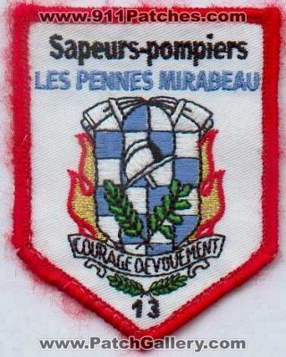 Les Pennes Mirageaux Fire (France)
Thanks to Stijn.Annaert for this scan.
