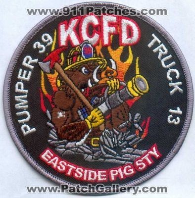 Kansas City Fire Department Pumper 39 Truck 13 (Kansas)
Thanks to Stijn.Annaert for this scan.
Keywords: dept. kcfd engine