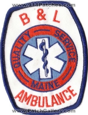 B&L Ambulance (Maine)
Thanks to rbrown962 for this scan.
Keywords: b and l