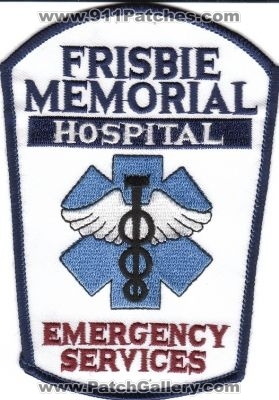 Frisbie Memorial Hospital Emergency Services (New Hampshire)
Thanks to rbrown962 for this scan.
Keywords: ems