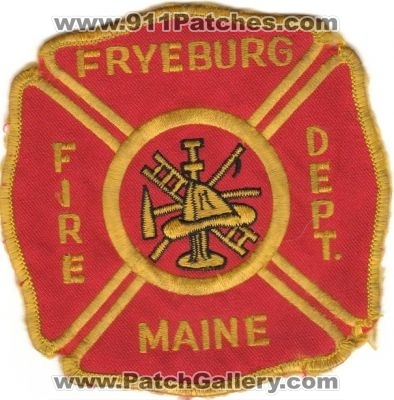 Fryeburg Fire Department (Maine)
Thanks to rbrown962 for this scan.
Keywords: dept.