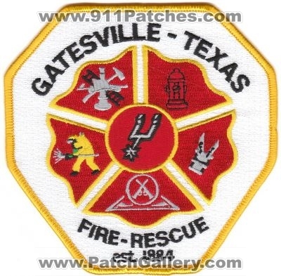 Gatesville Fire Rescue Department (Texas)
Thanks to rbrown962 for this scan.
Keywords: dept.