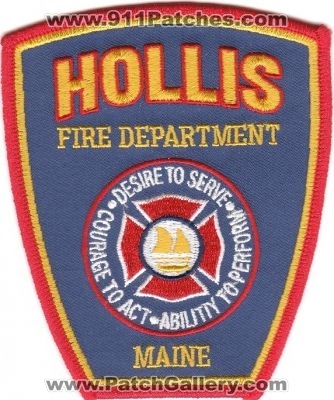 Hollis Fire Department (Maine)
Thanks to rbrown962 for this scan.
Keywords: dept.