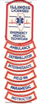 Illinois State Licensed Emergency Medical Technican Ambulance Defibrillator Intermediate Field RN Paramedic Instructor (Illinois)
Thanks to rbrown962 for this scan.
Keywords: ems emt