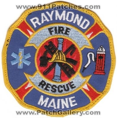 Raymond Fire Rescue Department (Maine)
Thanks to rbrown962 for this scan.
Keywords: dept.