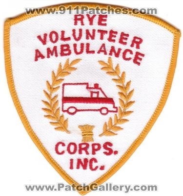 Rye Volunteer Ambulance Corps Inc (New Hampshire)
Thanks to rbrown962 for this scan.
Keywords: ems corps. inc.